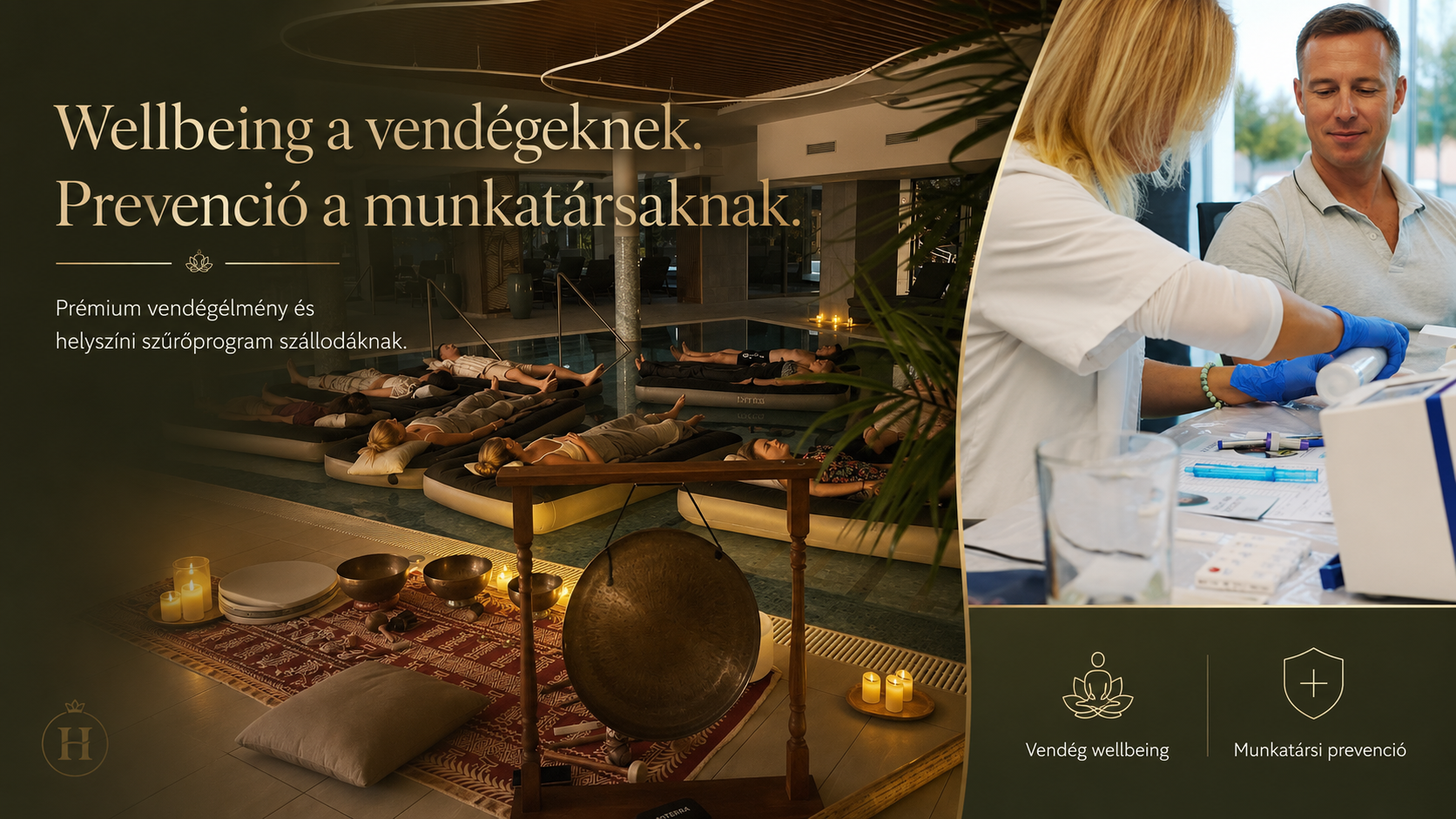 Hotel Balance Program – Wellbeing a vendégeknek, prevenció a munkatársaknak